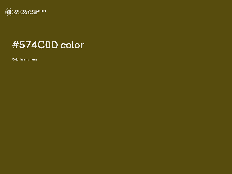 #574C0D color image