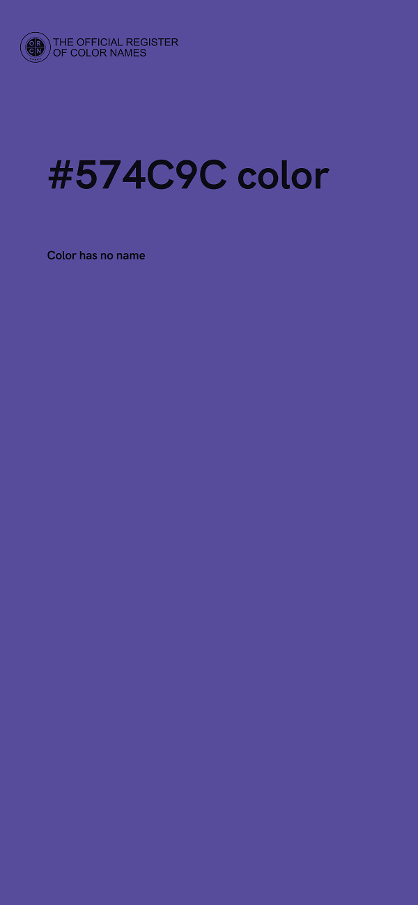 #574C9C color image
