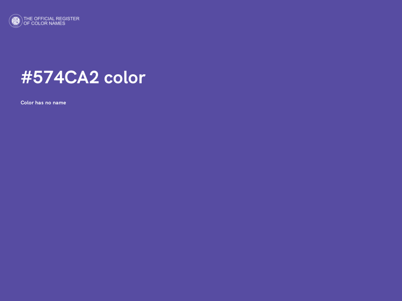 #574CA2 color image