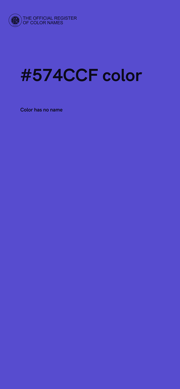 #574CCF color image