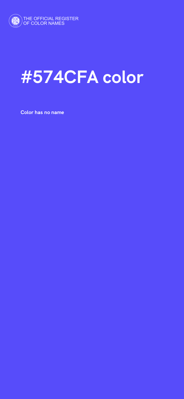 #574CFA color image