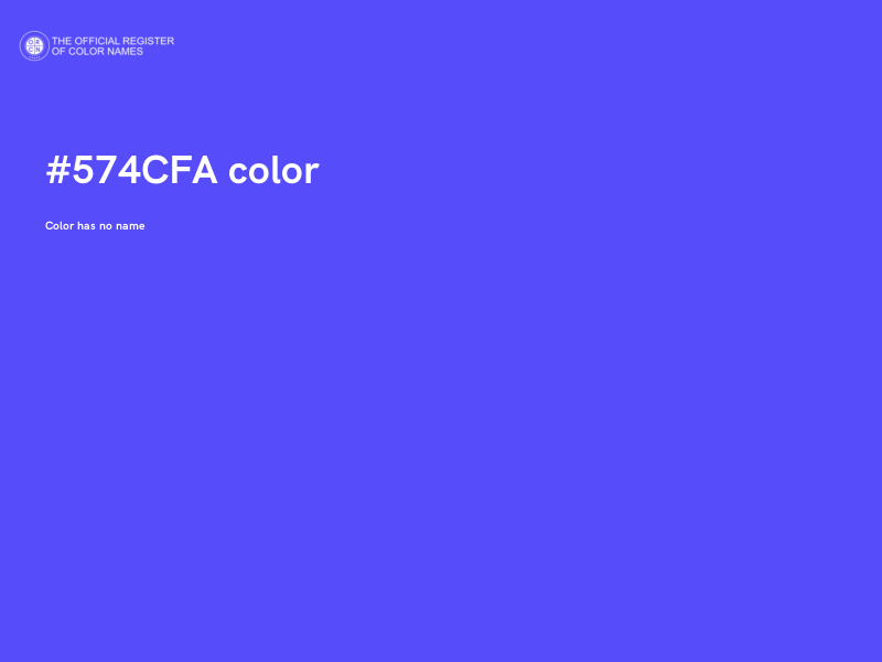#574CFA color image