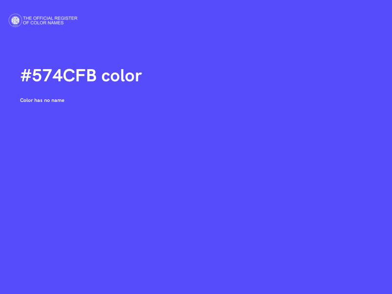 #574CFB color image