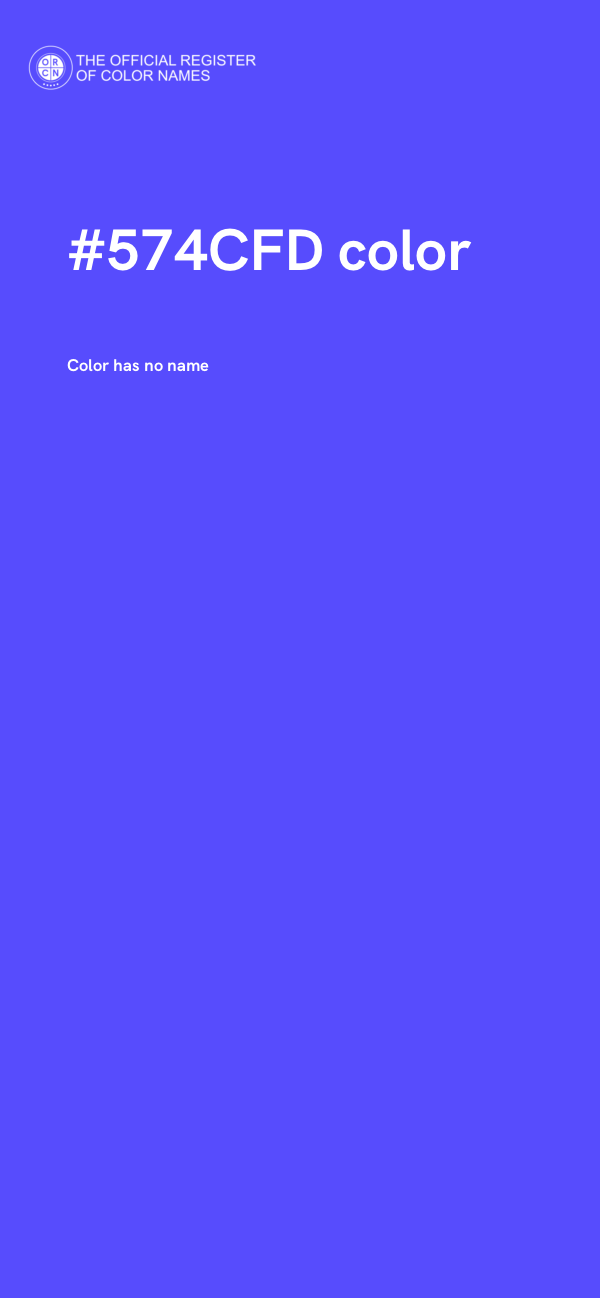 #574CFD color image