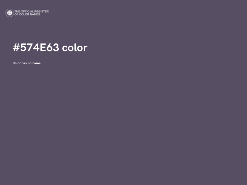 #574E63 color image