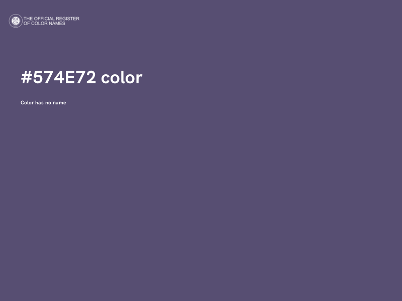 #574E72 color image