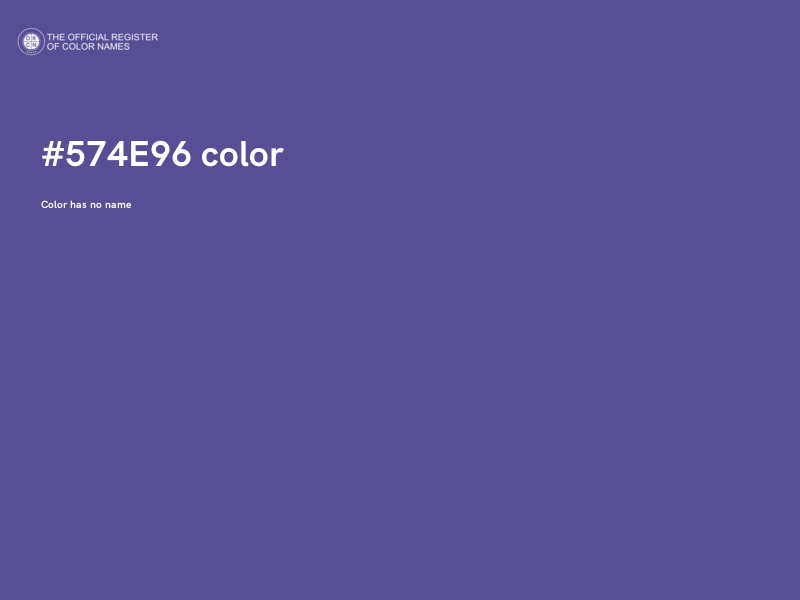 #574E96 color image