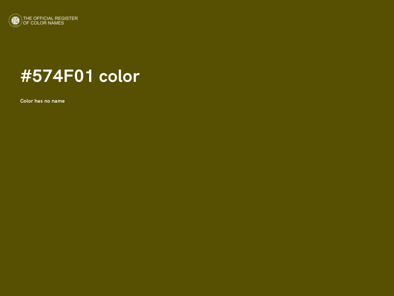 #574F01 color image