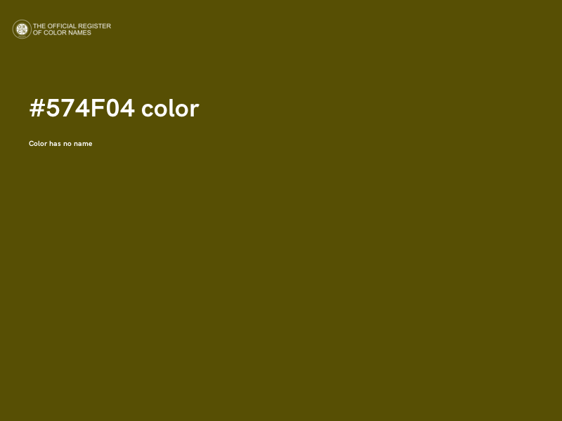 #574F04 color image