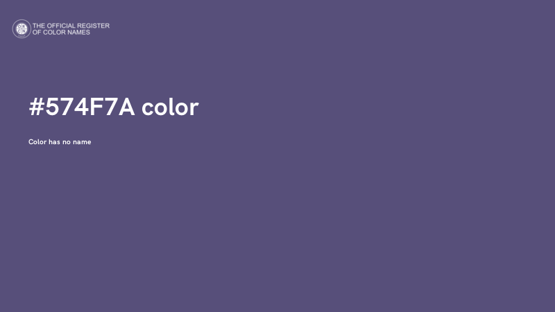 #574F7A color image