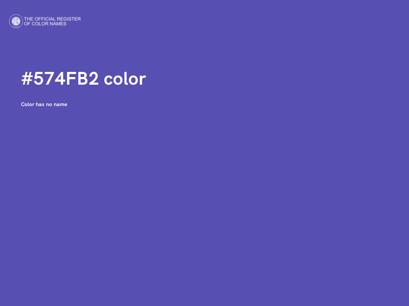 #574FB2 color image