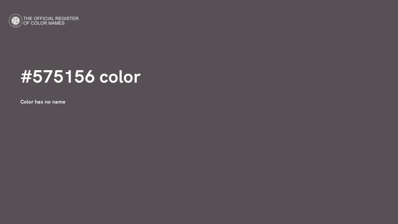#575156 color image