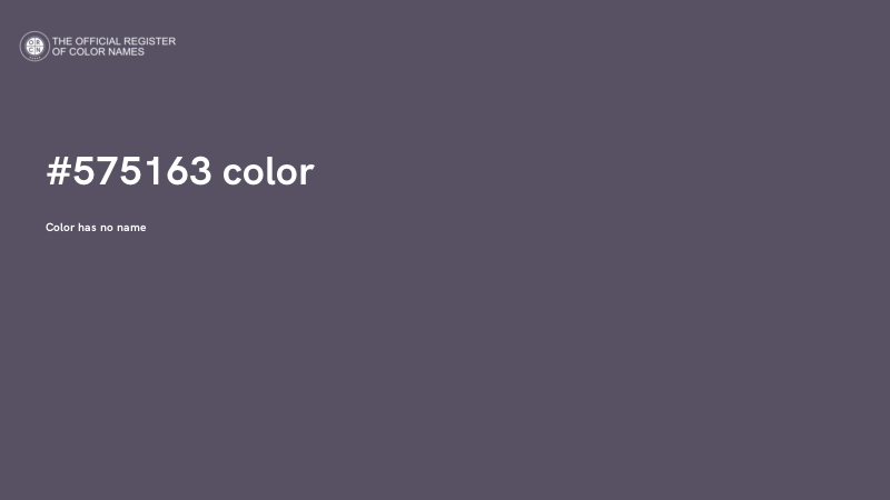 #575163 color image