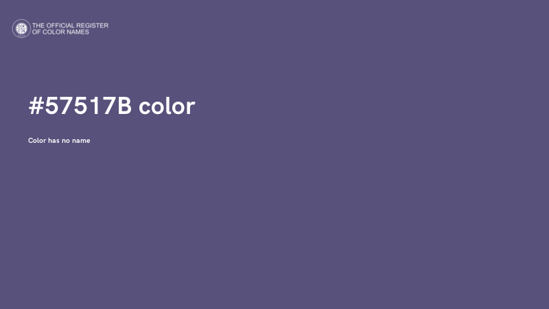 #57517B color image