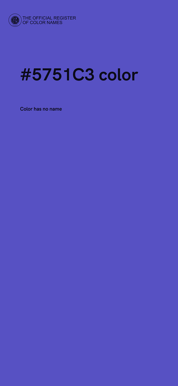 #5751C3 color image