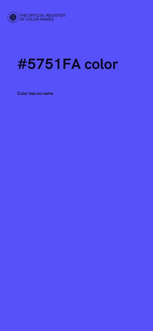 #5751FA color image
