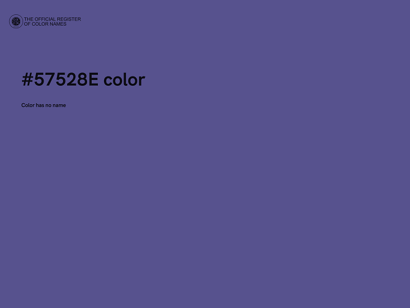 #57528E color image
