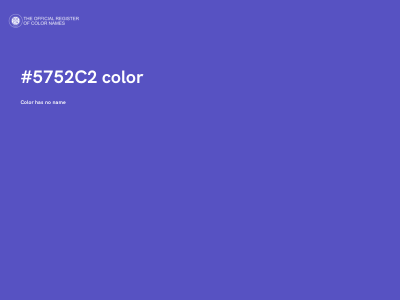 #5752C2 color image