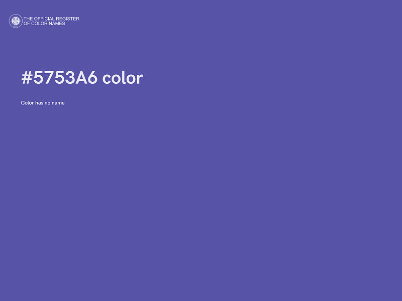 #5753A6 color image