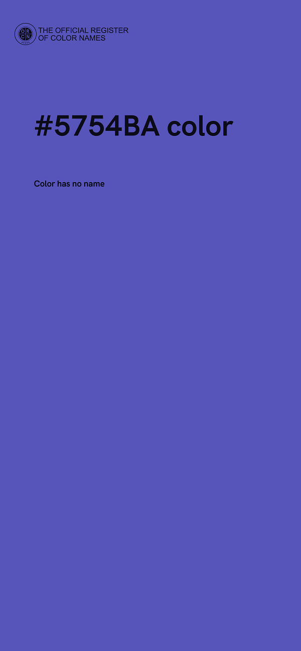 #5754BA color image