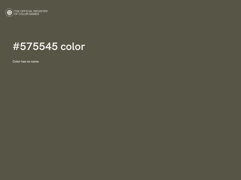 #575545 color image