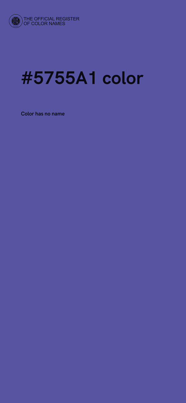 #5755A1 color image