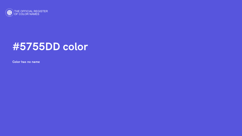 #5755DD color image