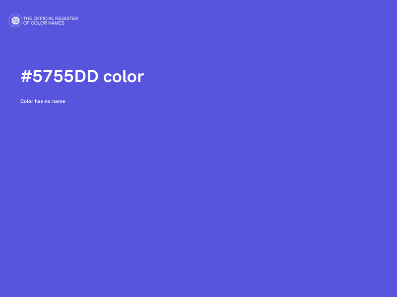 #5755DD color image