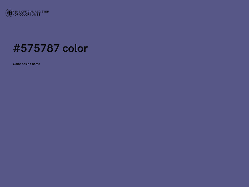 #575787 color image