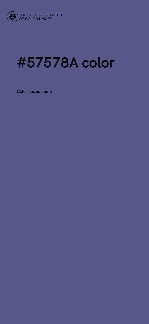 #57578A color image