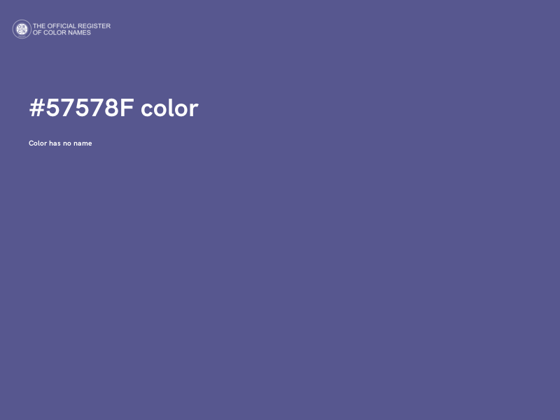 #57578F color image