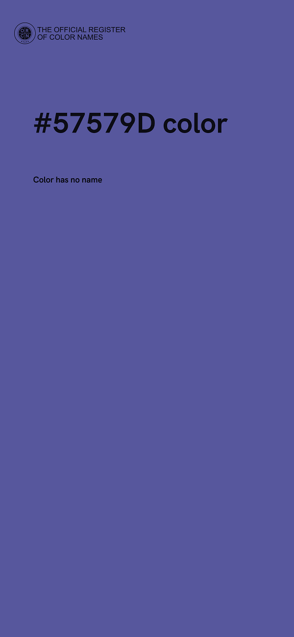 #57579D color image