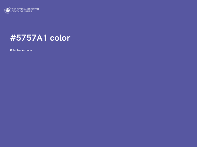 #5757A1 color image
