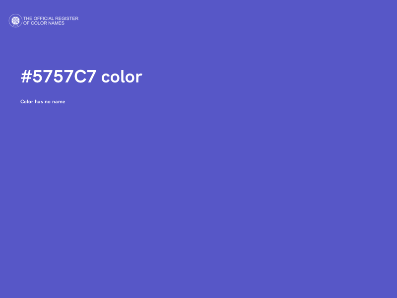 #5757C7 color image