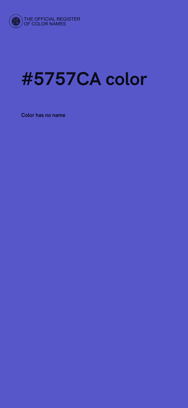 #5757CA color image
