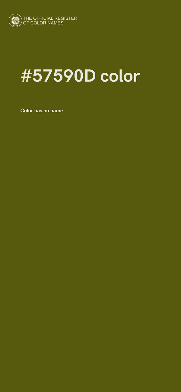 #57590D color image