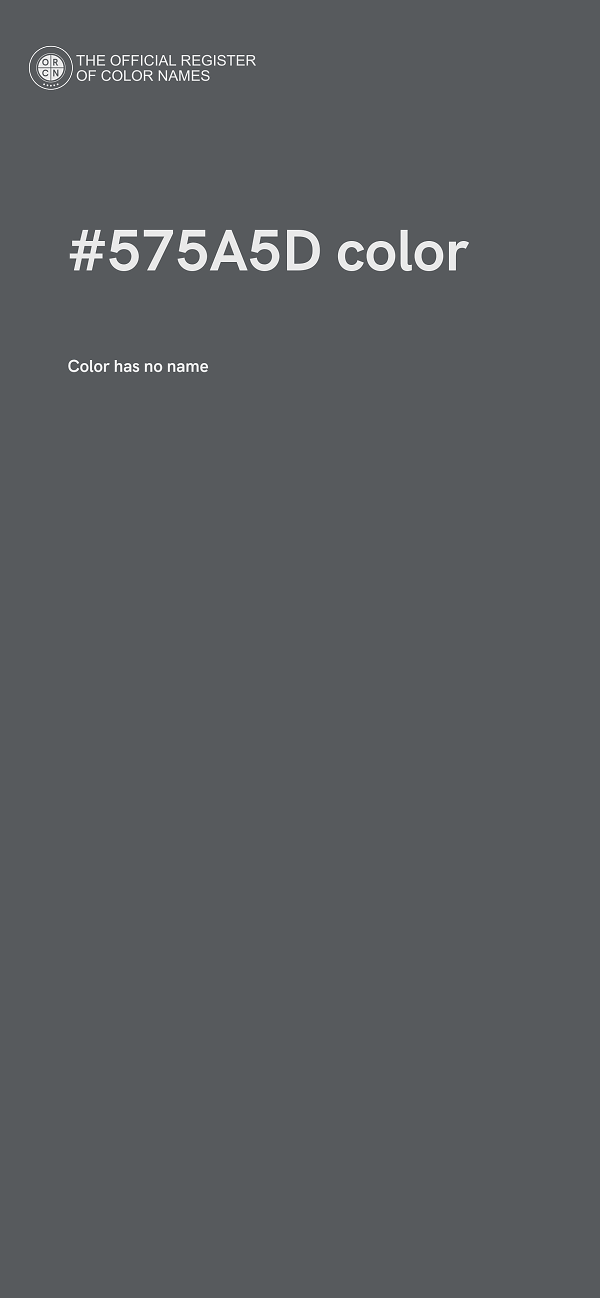 #575A5D color image