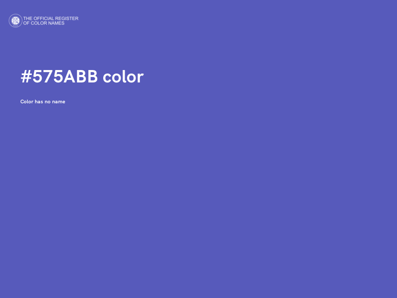 #575ABB color image