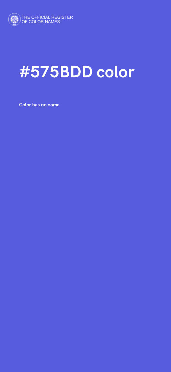 #575BDD color image