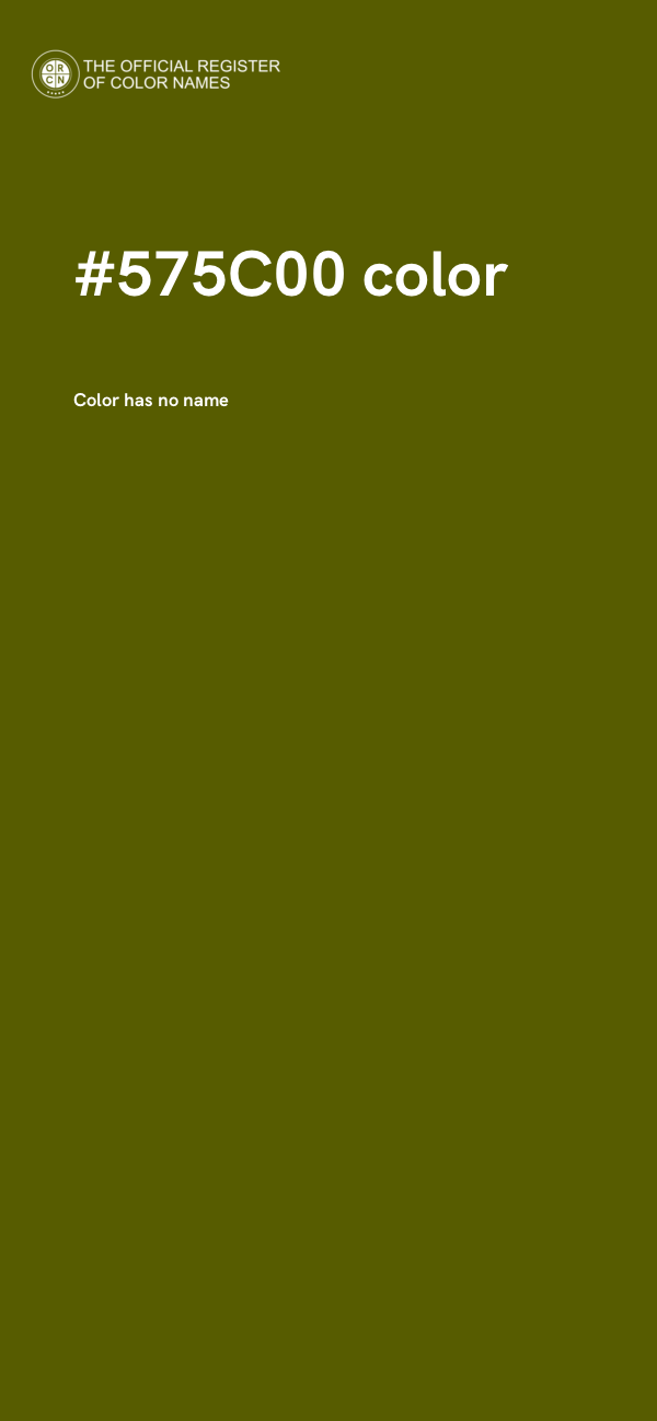 #575C00 color image