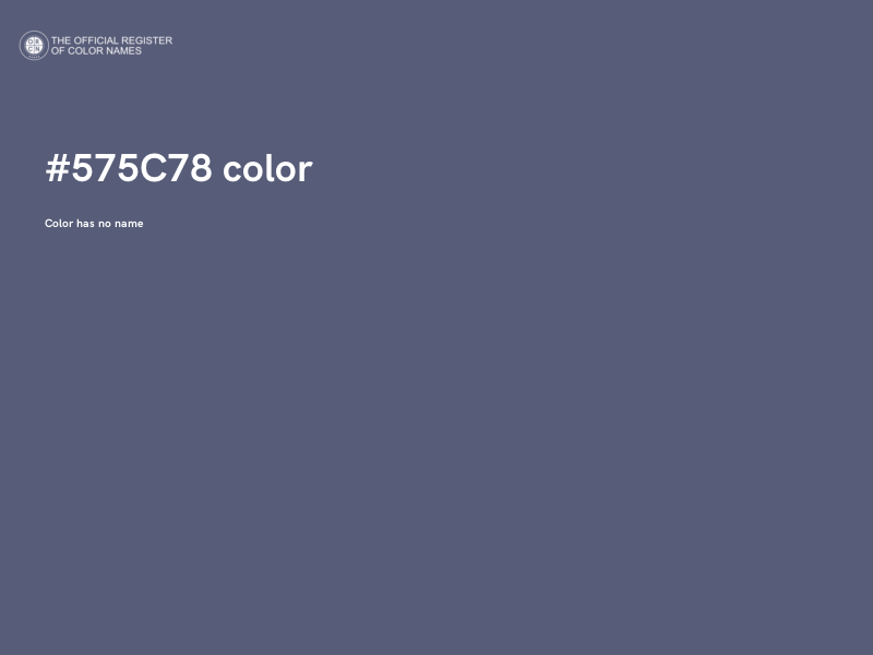 #575C78 color image