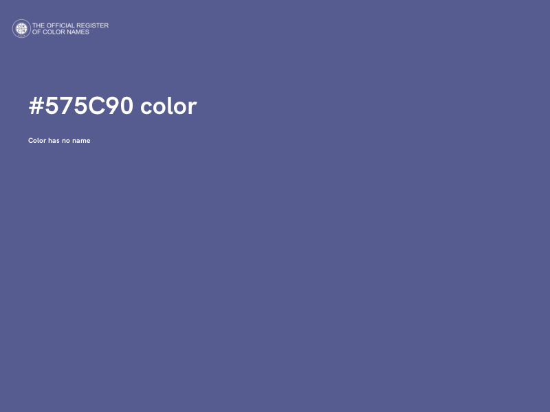 #575C90 color image