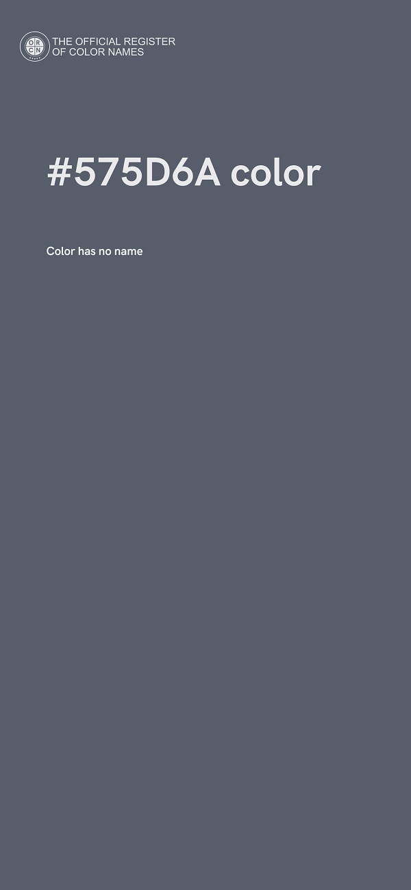 #575D6A color image
