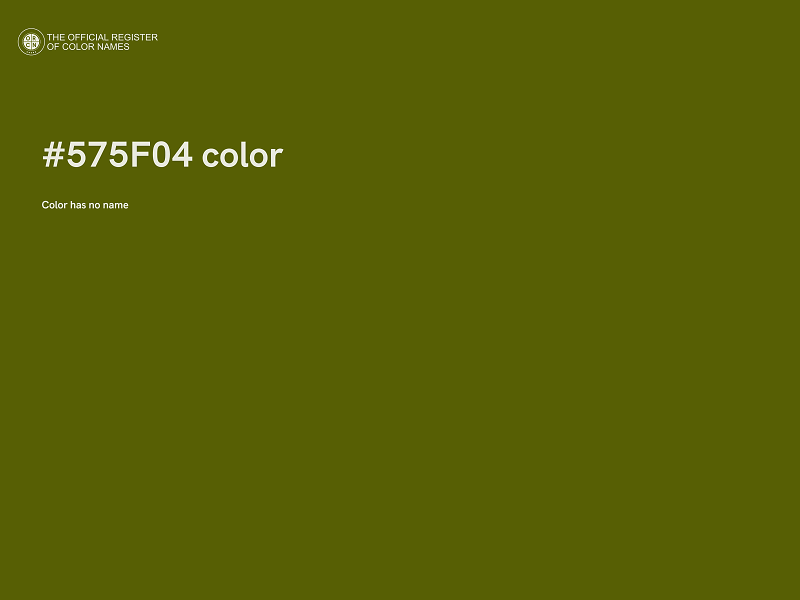 #575F04 color image