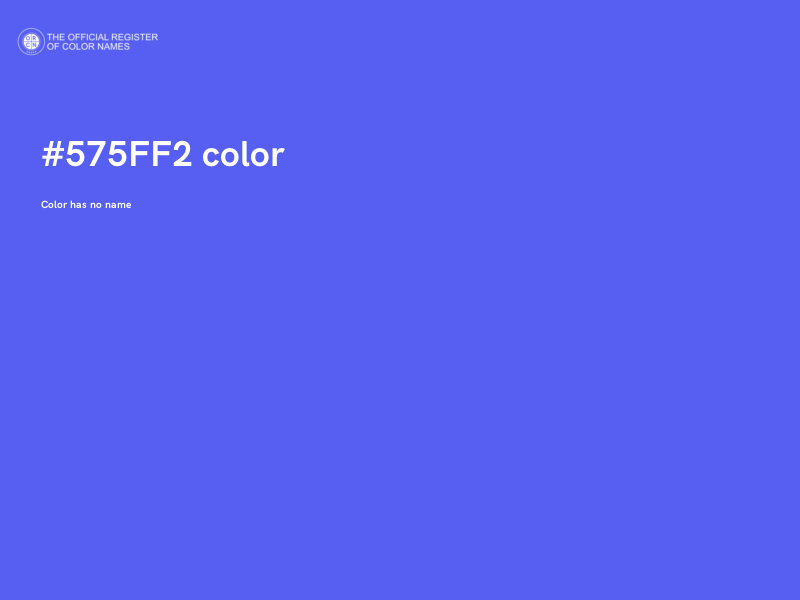 #575FF2 color image