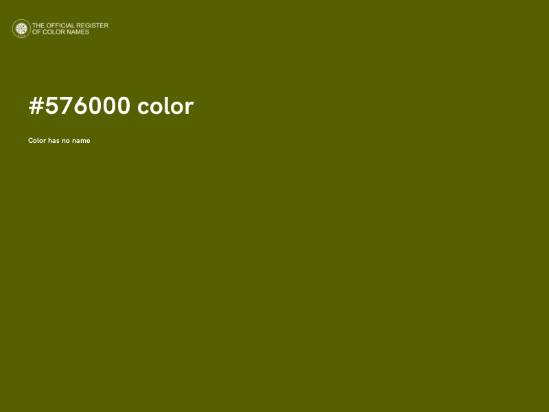 #576000 color image