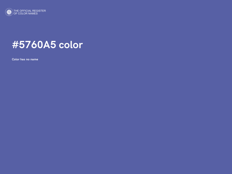 #5760A5 color image