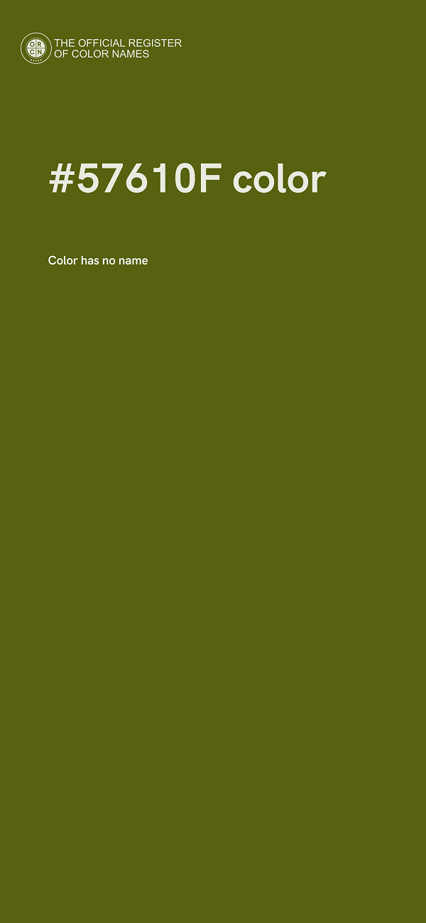 #57610F color image