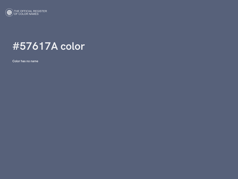 #57617A color image