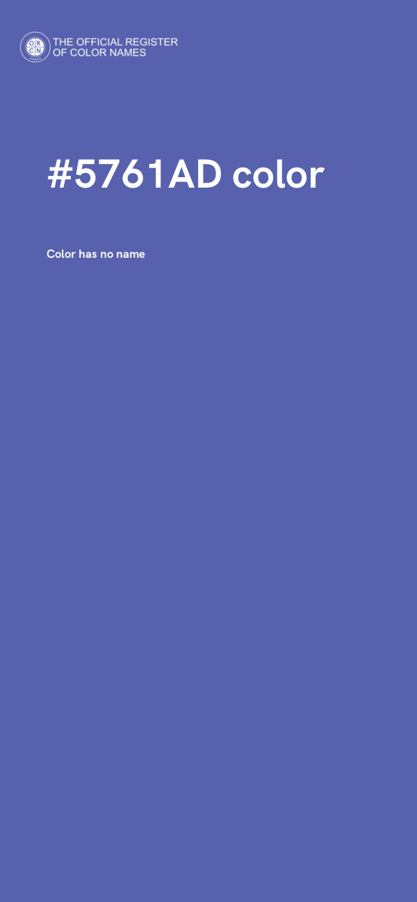 #5761AD color image